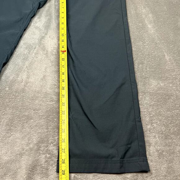 Prana Brion Pants Mens 36x30 Hiking Outdoor Performance Stretch Blue - Picture 8 of 9